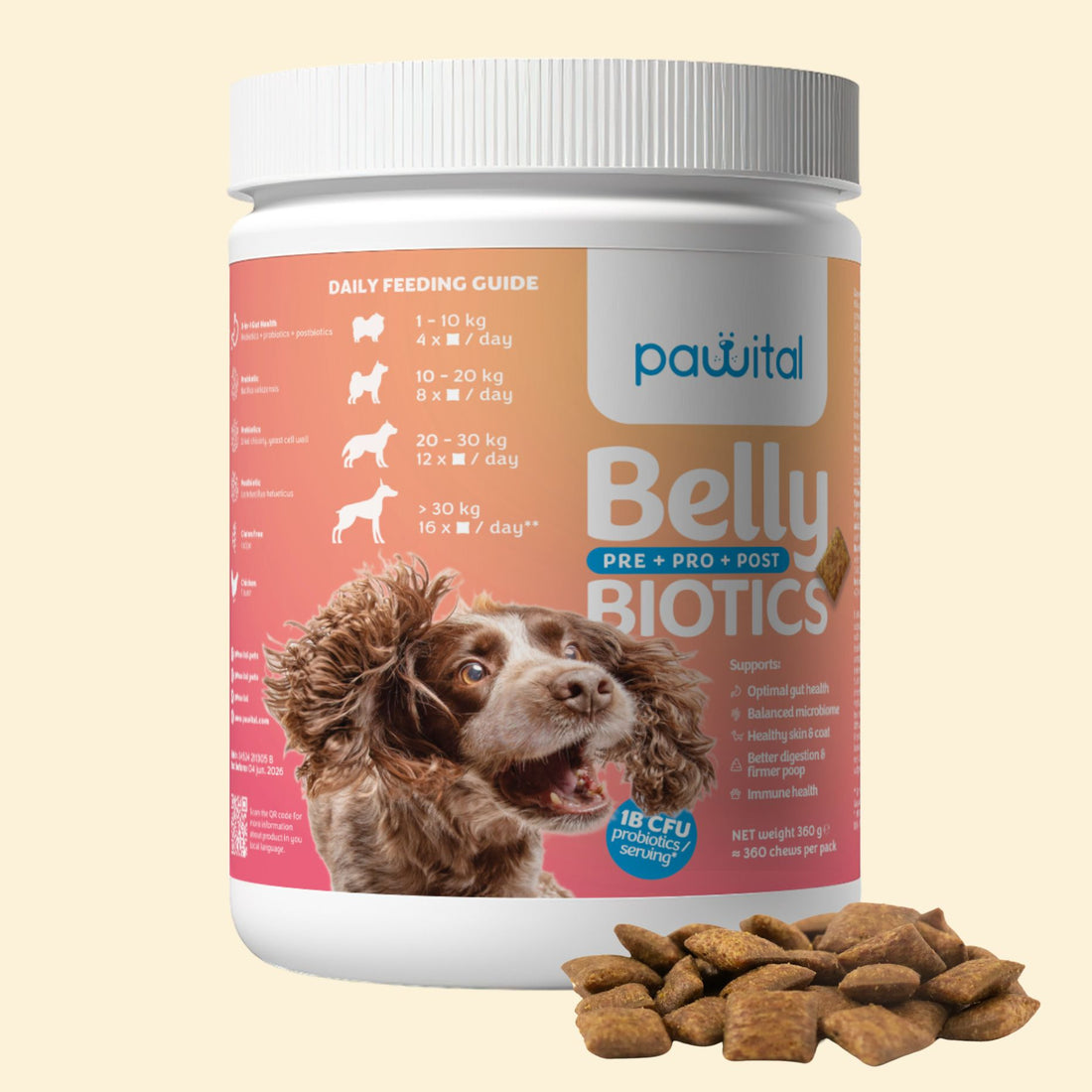 Belly Biotics (360 treats)