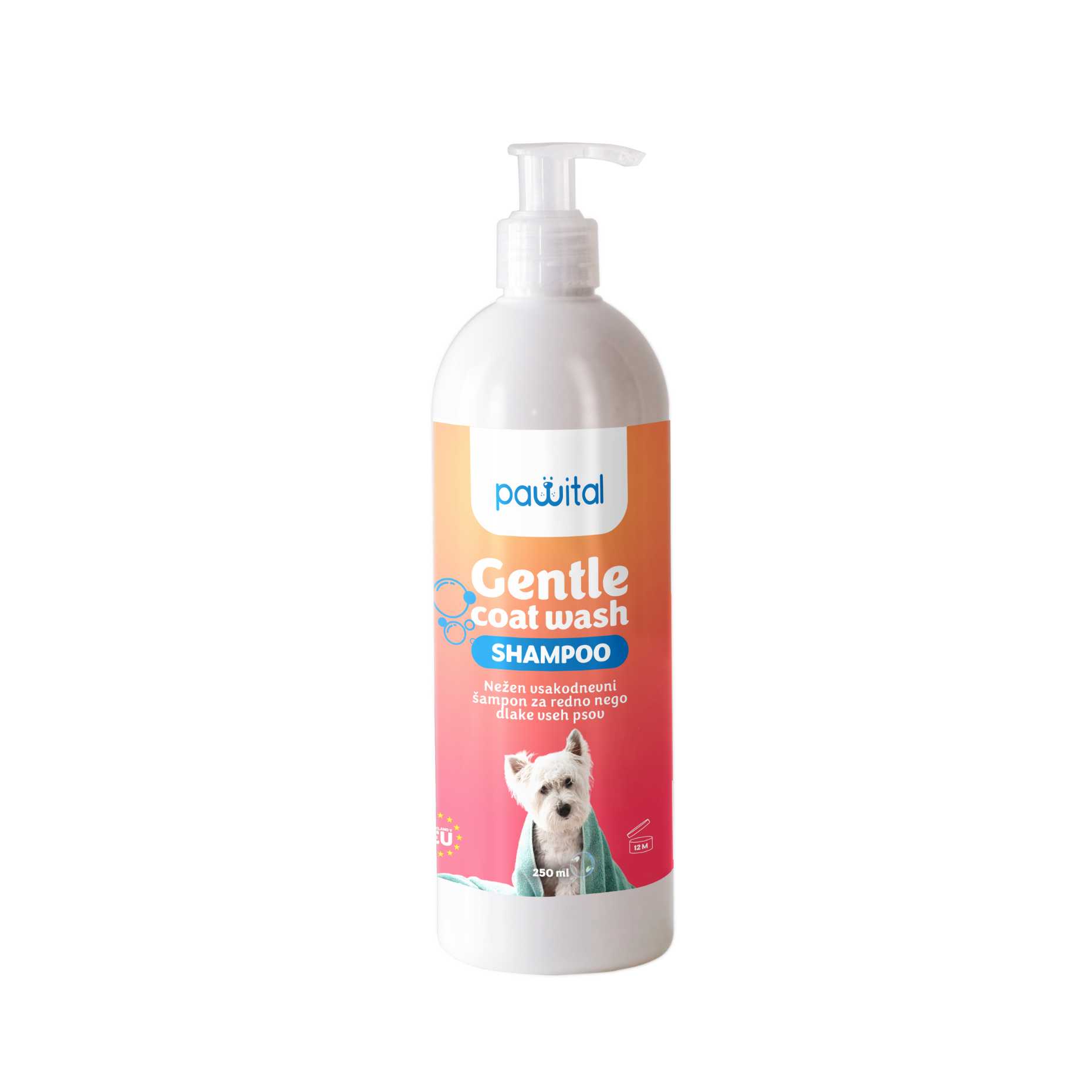 Gentle coat wash shampoo SLO