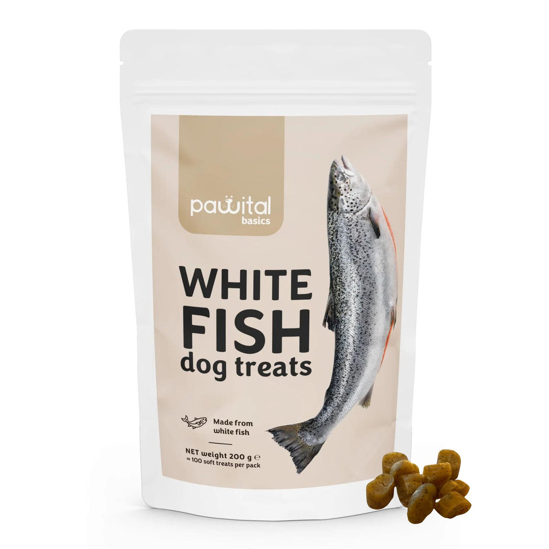 Fish IT, White fish dog treats, 200g