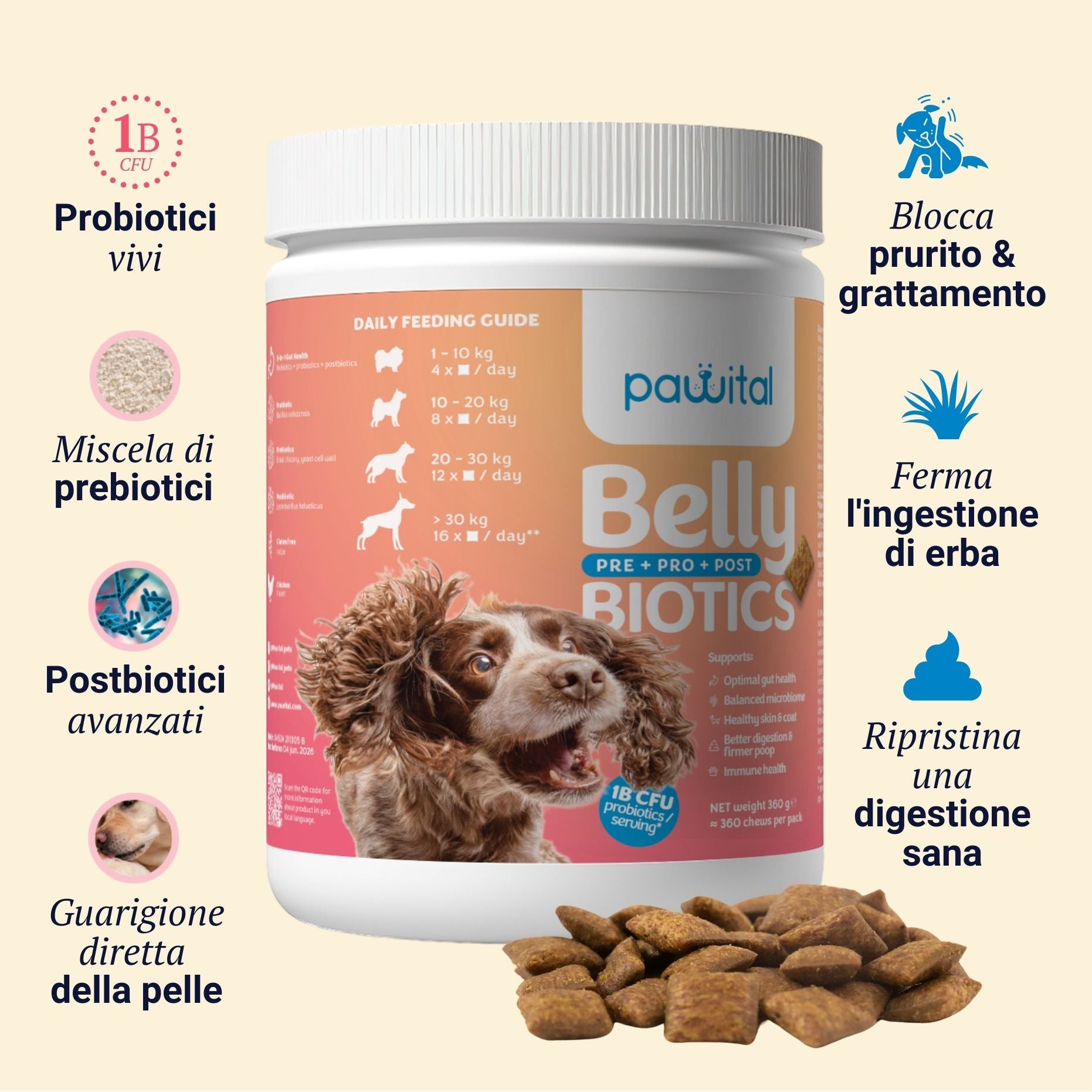 Belly Biotics (360 treats)