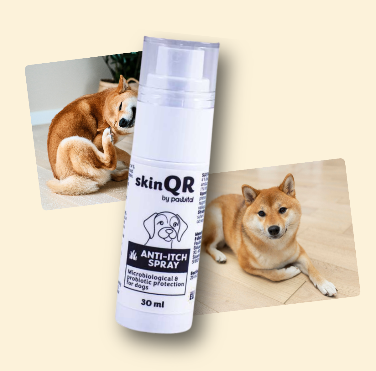 skinQR Anti-Itch Spray (30ml)